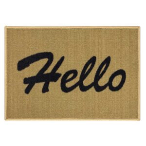 Ottomanson Collection Doormat “Hello”