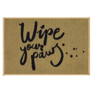 Ottomanson Collection Doormat “Wipe Your Paws”