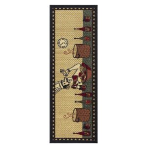 Siesta Collection Chef Design Kitchen Runner Rugs - 3022