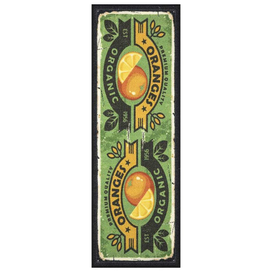 Siesta Collection Oranges Design Kitchen Runner Rugs