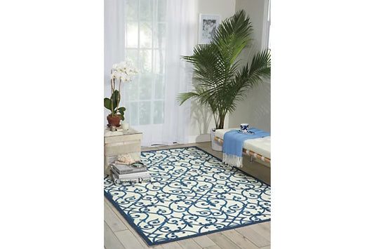 Home & Garden Outdoor Multicolor 5' x 8' Area Rug