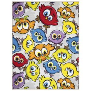 Children’s Garden Collection Area Rugs Chicken