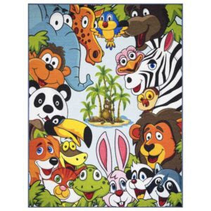 Children’s Garden Collection Area Rugs zoo